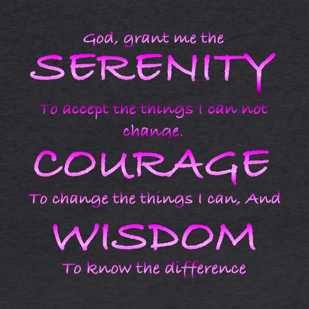 Serenity Prayer by Reinrab